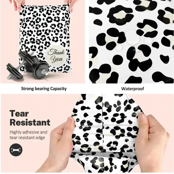 100 Pack Poly Mailers 10x13, Cute Packaging Envelope Mailers Polymailers Package - Picture 4 of 6